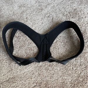 Adjustable Black Posture Corrector Strap